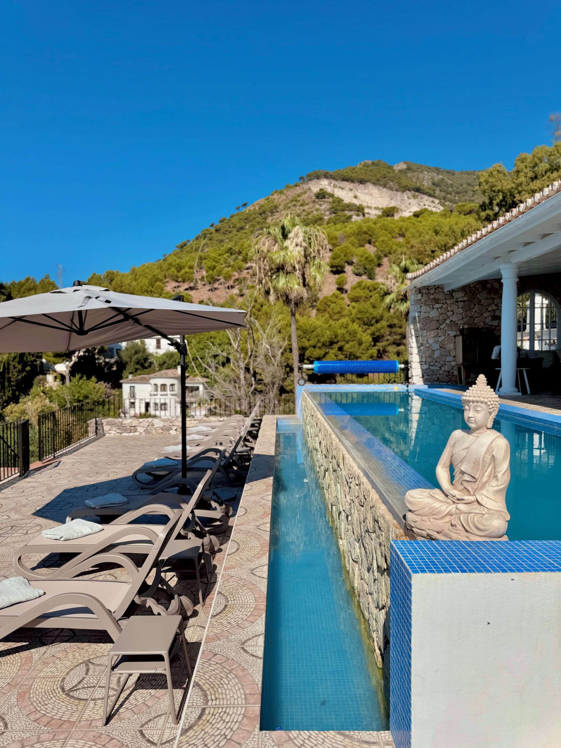 Body, Mind and Soul Retreat Spanje Zwembad