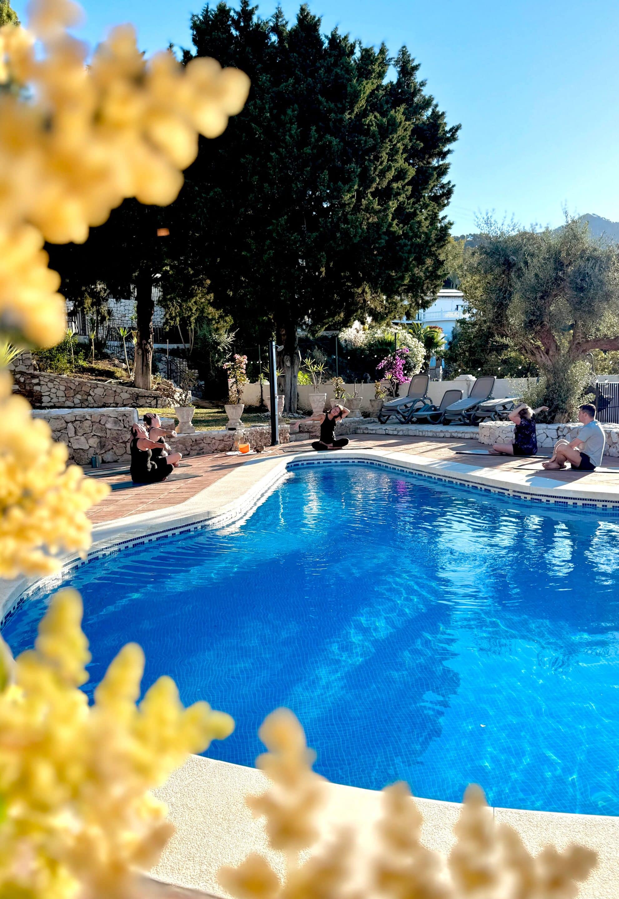 Body, Mind and Soul Retreat Spanje Yoga sessie